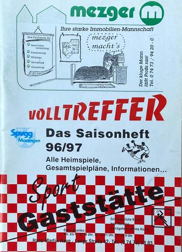 Saisonheft HiM 1996-1997